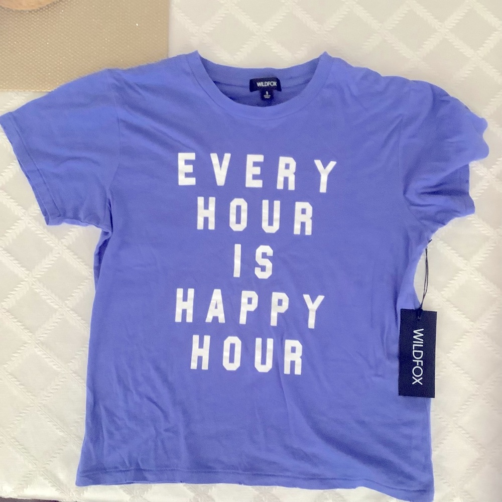 Wildfox Always Happy Keke Tee